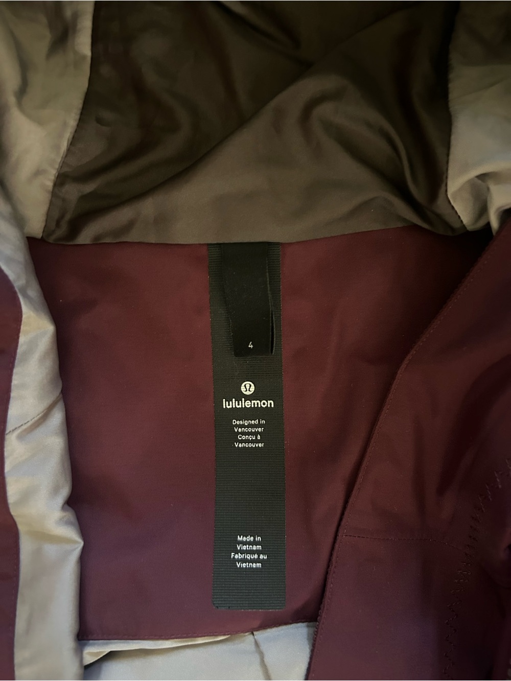 lululemon athletica Savasana waterproof Shell Rain Jacket Trench - Picture 10 of 11